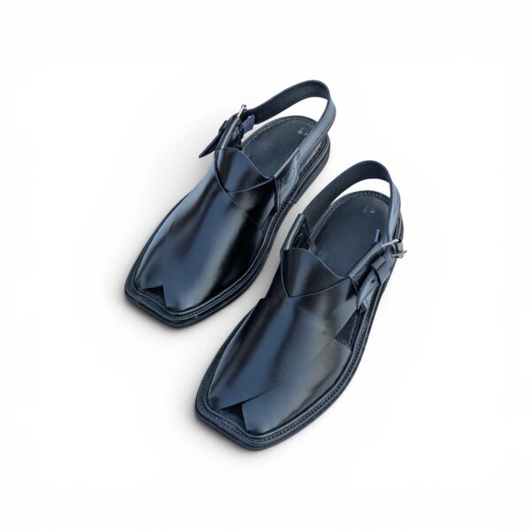 Handmade old tradition Golti chappal (black color)