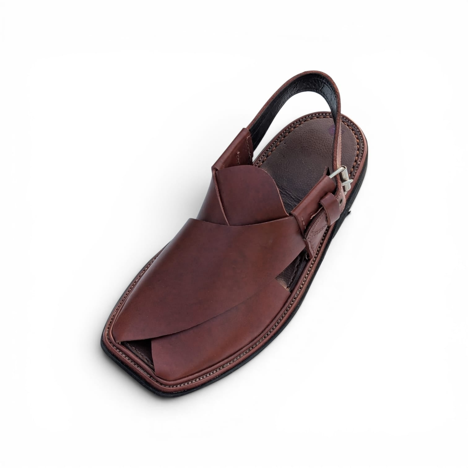 Handmade Old Tradition Golti Chappal (Mustard)