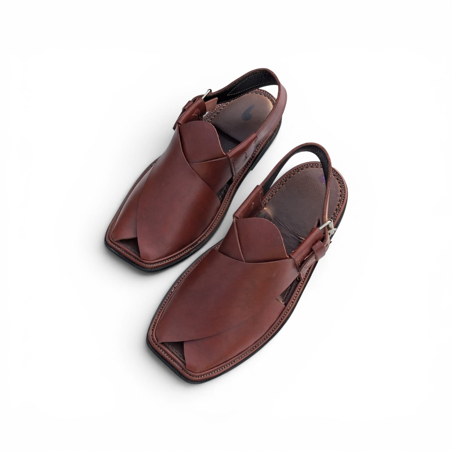 Handmade Old Tradition Golti Chappal (Mustard)